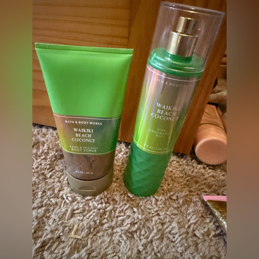 Bath & Body Works Exfoliant Scrub and Body Mist